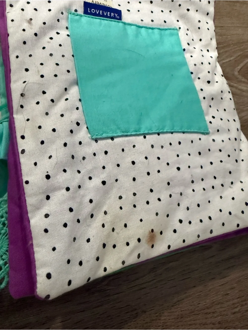 Lovevery Soft Sensory Cloth Book - Multicolor